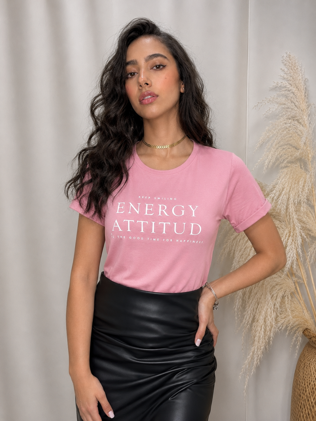 Camiseta Esencial Dama - Energy Attitude