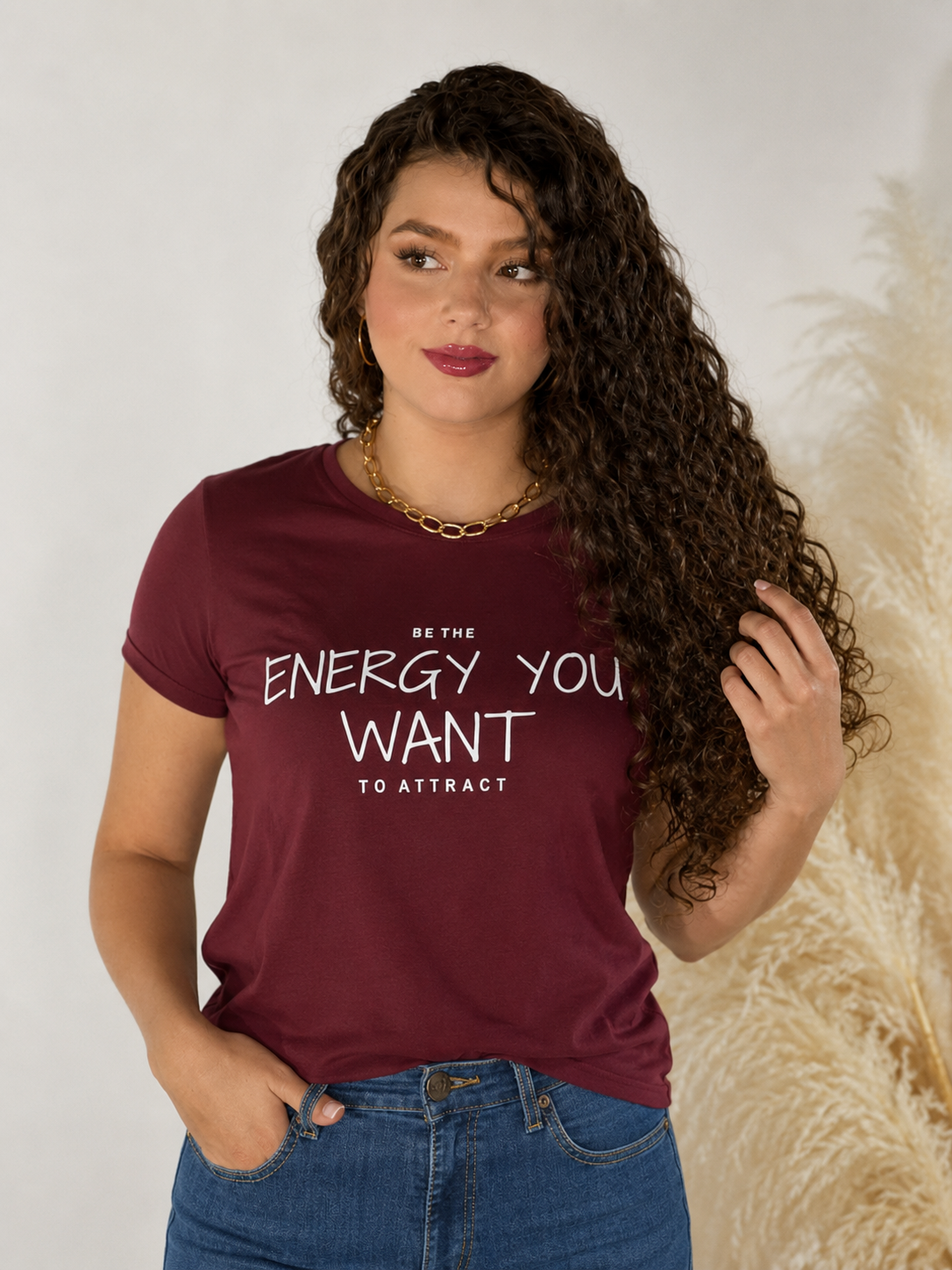 Camiseta Esencial Dama - Energy You Want