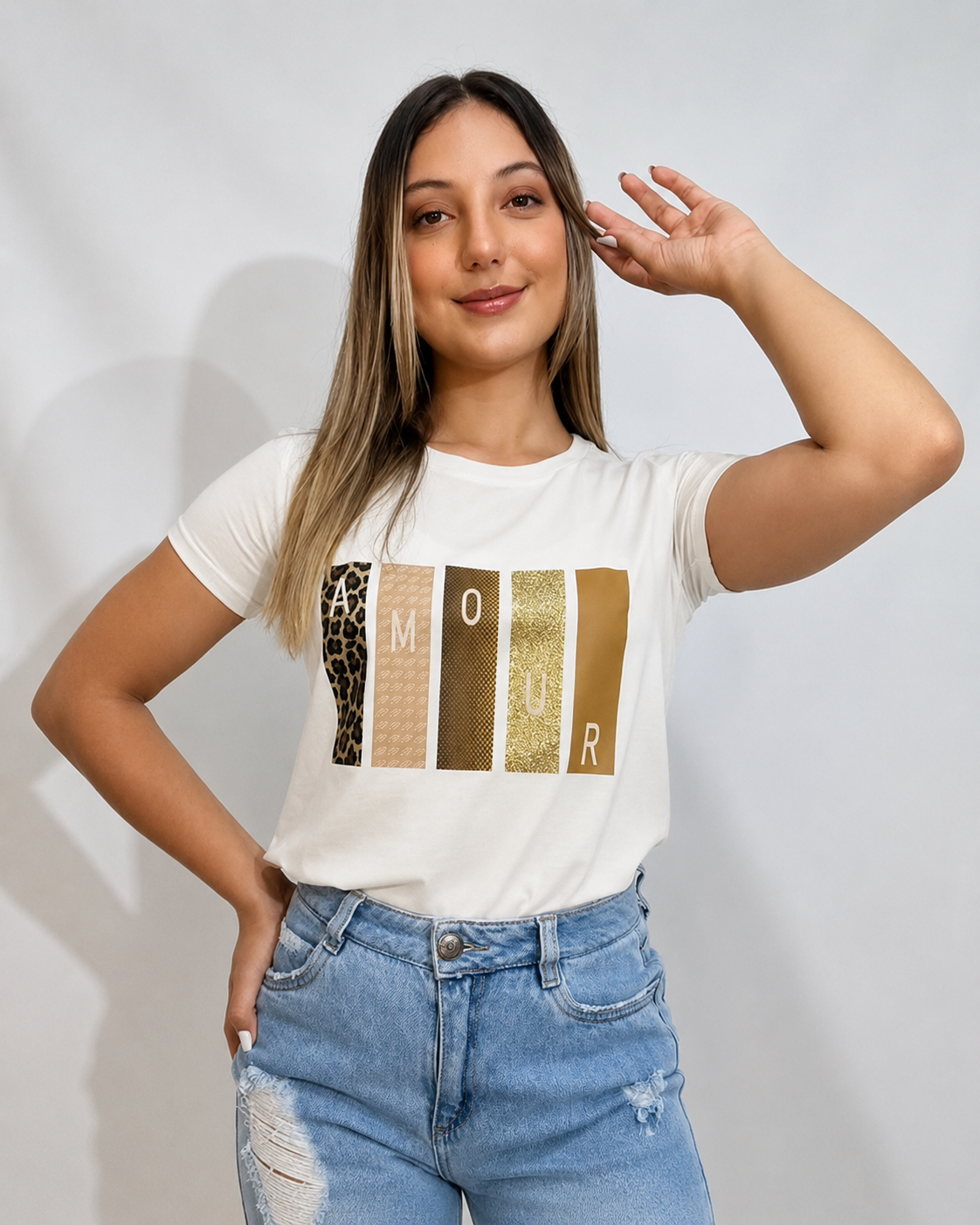 Camiseta Esencial Dama - Amour