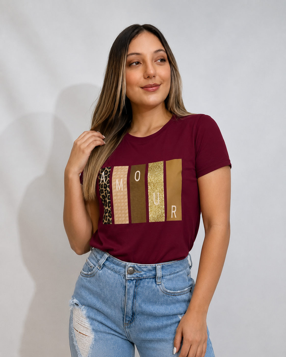 Camiseta Esencial Dama - Amour