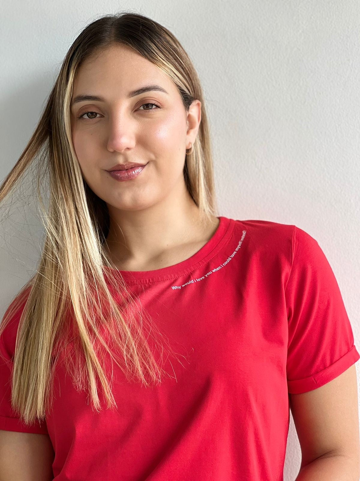 Camiseta Esencial Dama Aura - BASICTEX